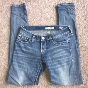 Bke Stella mid rise Skinny Stretch Jean